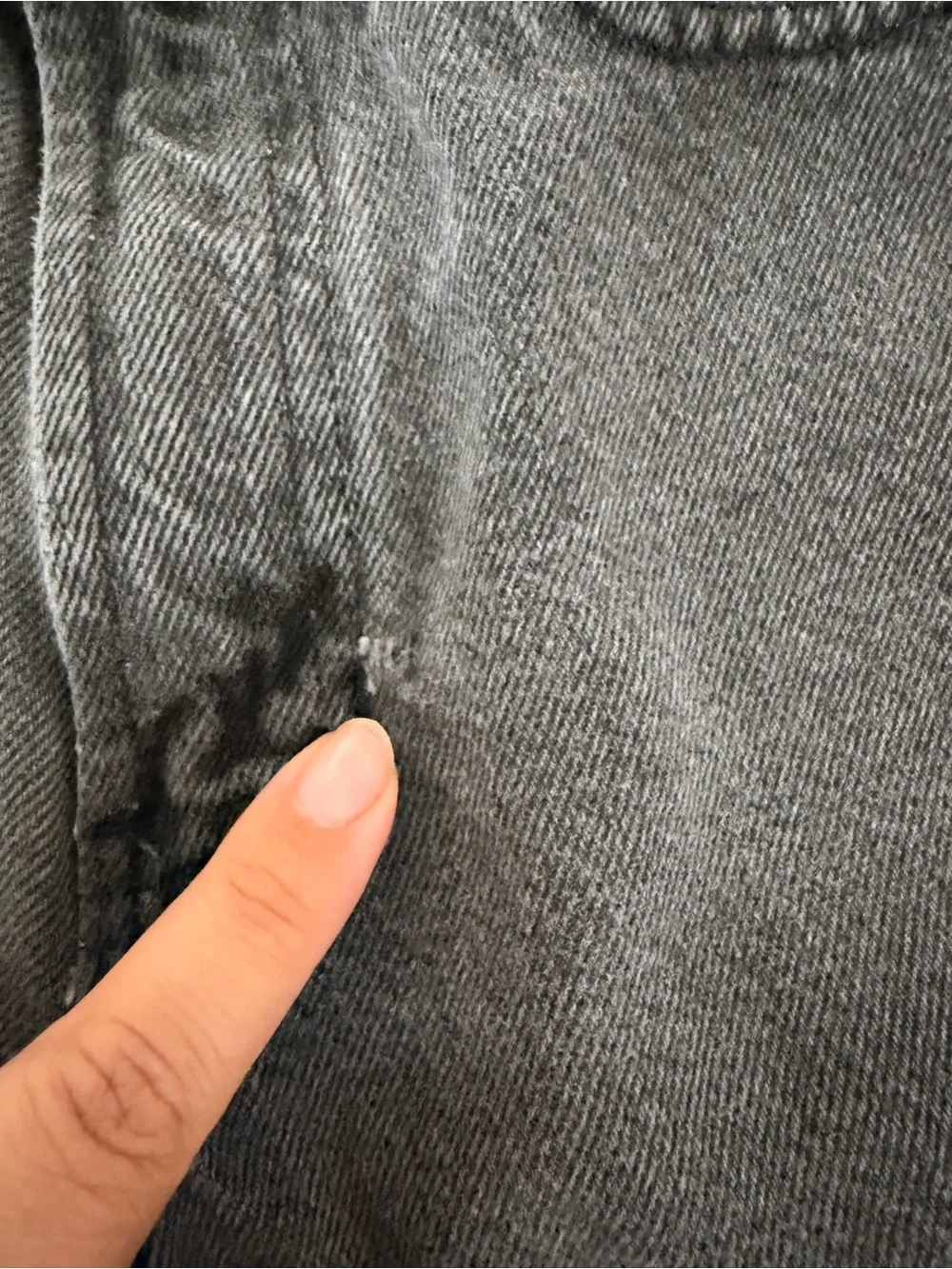 Old Navy Vintage Washed Black High-Waist Denim Shorts - Picture 3 of 8